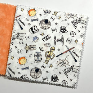 Baby Star Wars Message Quilt Kit - CP3O Baby Shower Quilt Kit - Baby Keepsake - Baby Gift